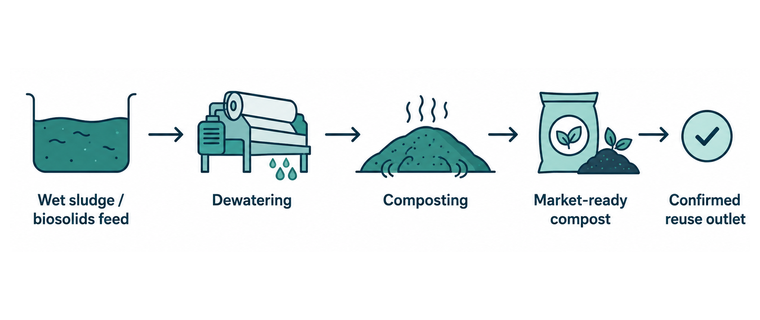 Sludge+Compost - Compost